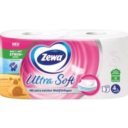 Zewa Toilet Paper 4ply 2x150 Sheets White