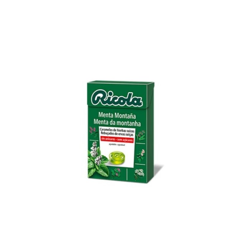 Ricola Mountain Mint Sugarfree Candies 50 G