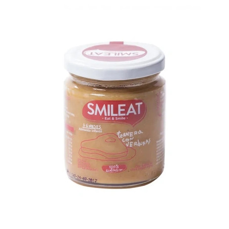 Smileat Organic Beef With Vegetables 230g