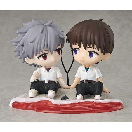 EVANGELION - Shinji Ikari & Kaworu Nagisa - Figurine Mini Memory 8.5cm