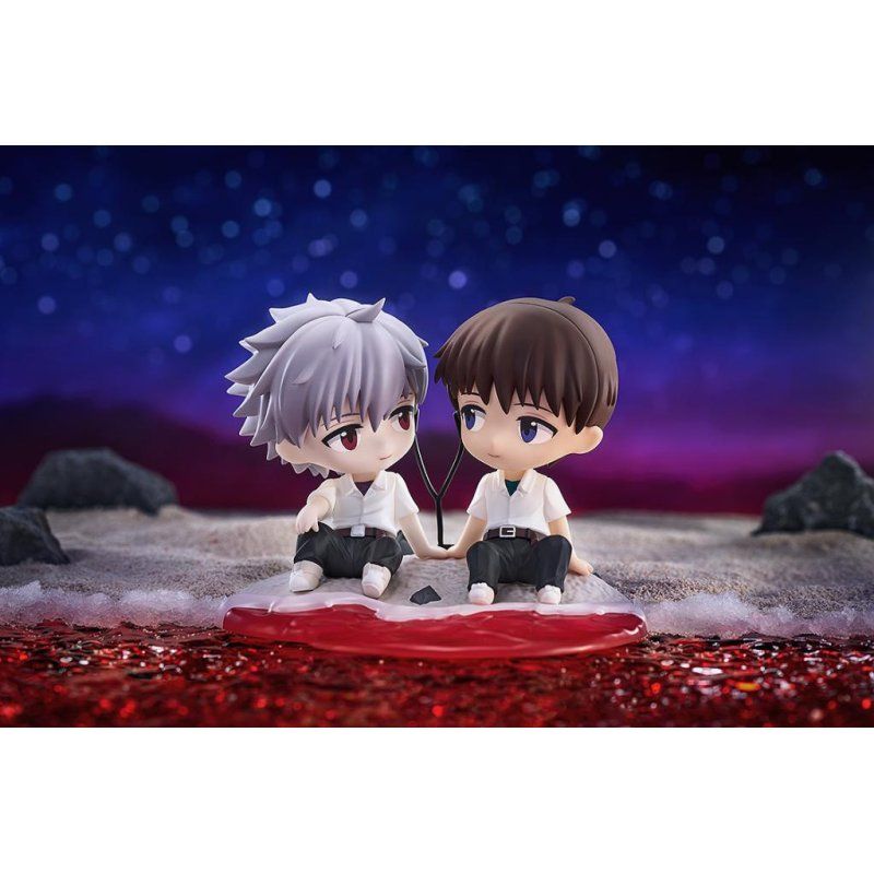 EVANGELION - Shinji Ikari & Kaworu Nagisa - Figurine Mini Memory 8.5cm