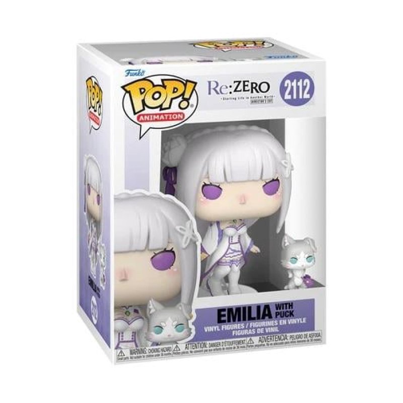 RE ZERO - POP & Buddy N° 2112 - Emilia avec Puck