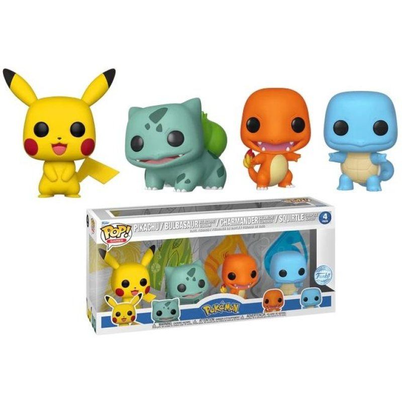 POKEMON - POP Games - Starters - Pack 4