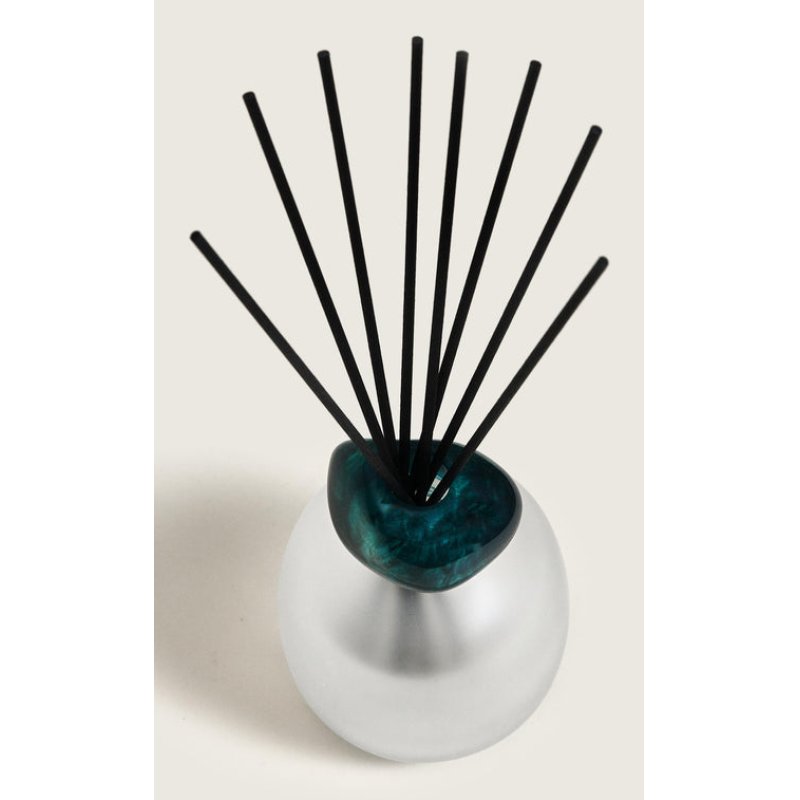 Maison Berger Paris Gift Set Aroma Diffuser Mineral Frosted With Blue Seduction Refill 180 Ml