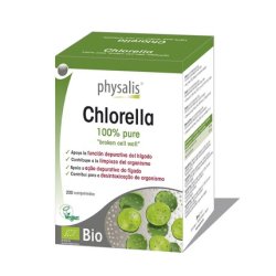 Physalis Organic Chlorella 200 Tablets Dietary Supplement