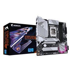GIGABYTE B760M AORUS ELITE WIFI6E GEN5 Motherboard - Supports 14th Gen. Intel Core CPUs, 12 1 1 phases VRM, up to