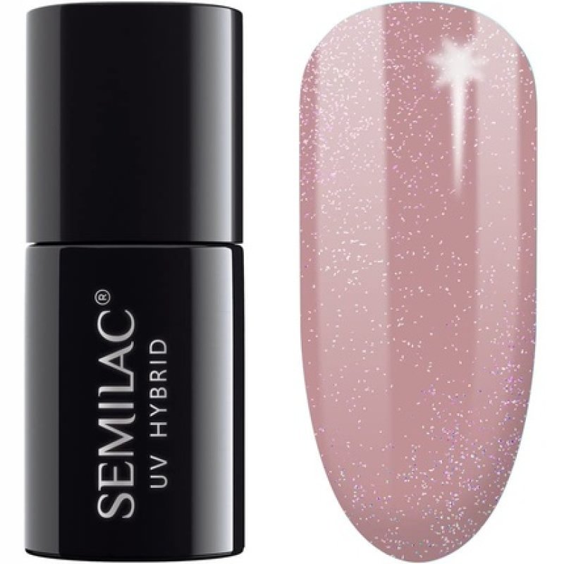 Semilac Shimmer Dust Brown UV Hybrid Nail Polish 7ml