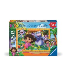 Ravensburger - Dora the Explorer 2x12p (12004198)