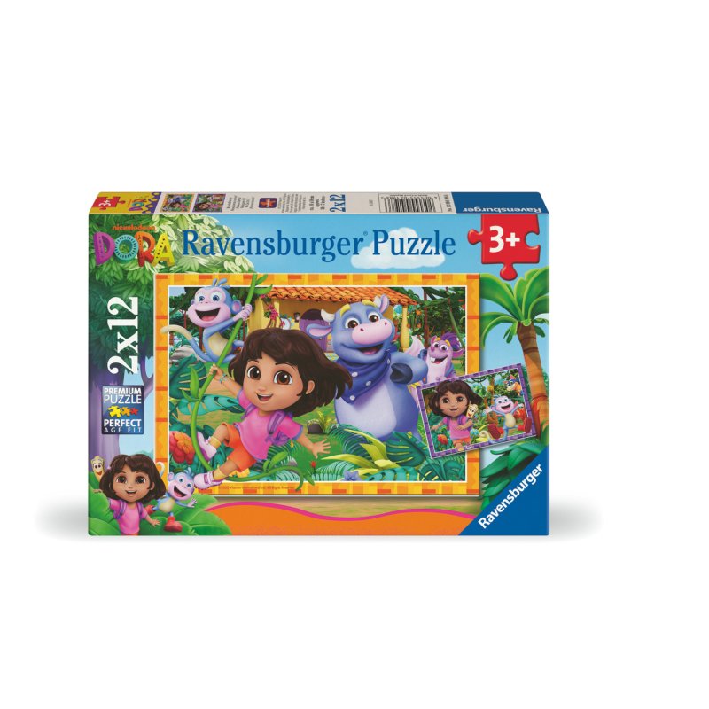 Ravensburger - Dora the Explorer 2x12p (12004198)