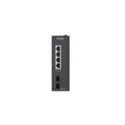 D-Link DIS-100G-06 commutateur réseau Non-géré L2 Gigabit Ethernet (10/100/1000) DIN rail Noir
