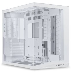 Lian Li O11 Dynamic Mini V2 PC-Gehäuse, Mini-Gehäuse, ATX, Tempered Glass - weiß