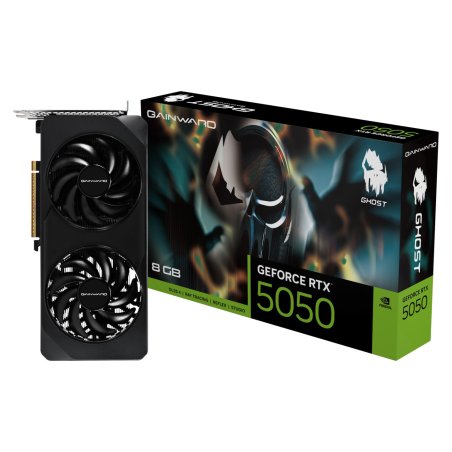 GeForce RTX 5050 Ghost 8GB (DLSS 4, 3x DisplayPort, 1x HDMI 2.1)