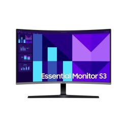 ECRAN 27 SAMSUNG S27D390G Noir 1920x1080 VA 16:9 4ms 200cd/m 100Hz Incurvé 150