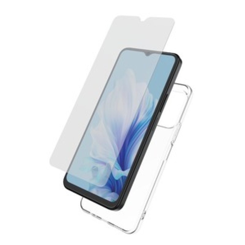 STARTER PACK COQUE SOUPLE VERRE TREMPE HONOR X6B
