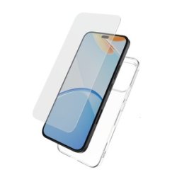 STARTER PACK COQUE SOUPLE VERRE TREMPE HONOR 400 LITE