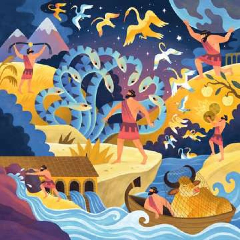 Ravensburger - The Twelve Labors of Hercules 64p (12004209)