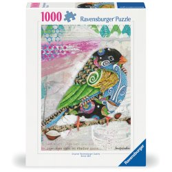 Puzzle - Bunter Vogel (1000 Teile)