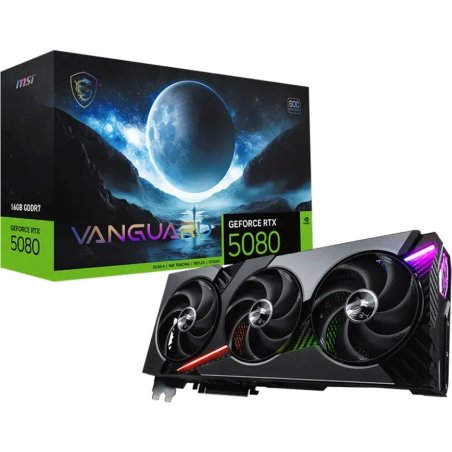 RTX 5080 16GB MSI Vanguard SOC GDDR7 3Fan