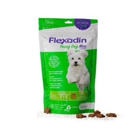 VETOQUINOL Flexadin Young Dog Mini Complementary Feeds for Dogs 120 Tablets