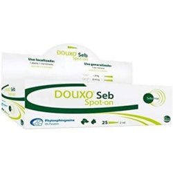 Ceva Douxo Seb Spot-On 25 x 2.5ml Pipettes