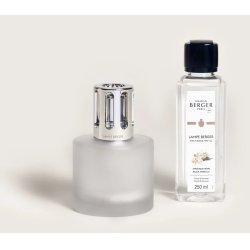 Maison Berger Paris 4818 diffuseur aromatique Flacon de parfum Verre Argent, Translucide