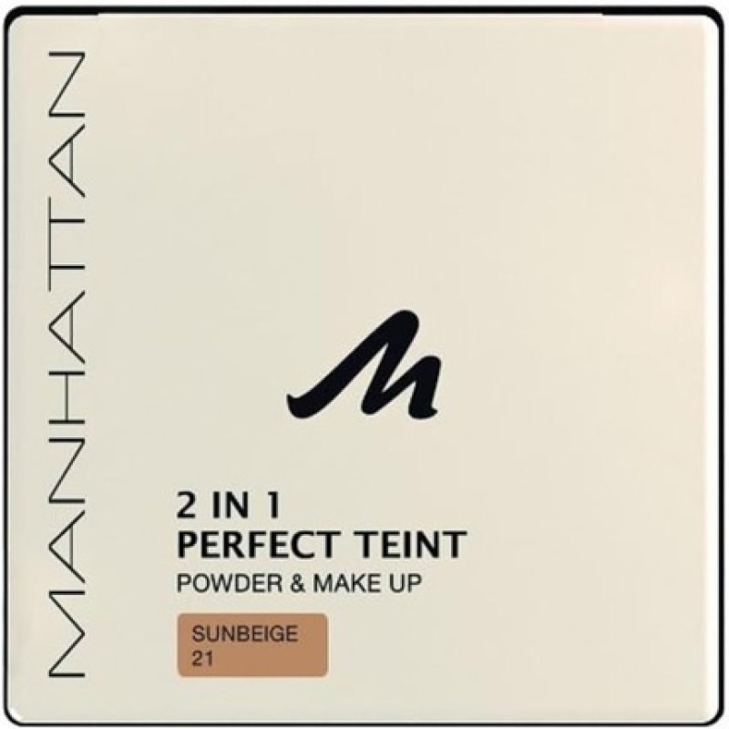 Manhattan Perfect Teint 17358 Powder and Make-Up Sun Beige