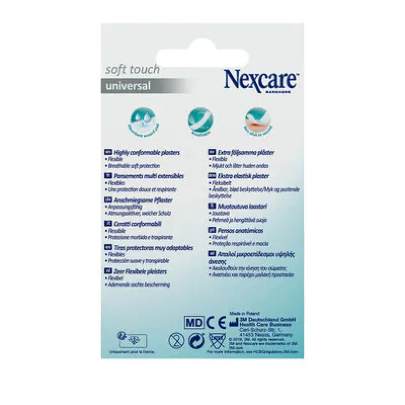 Nexcare Assorted Sizes Soft Strips 40 Strips