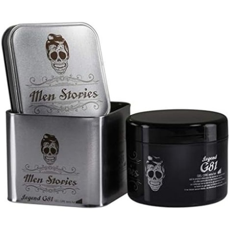 Men Stories G81 Gel Wax 500ml with Metal Box