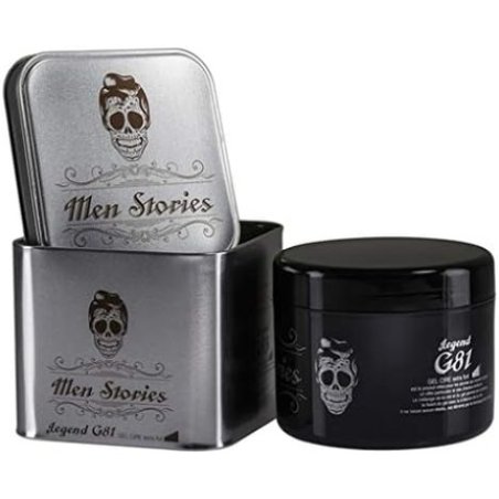 Men Stories G81 Gel Wax 500ml with Metal Box