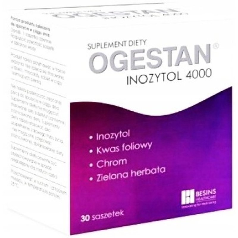 Ogestan Inositol 4000 Vitamin B 30 Sachets
