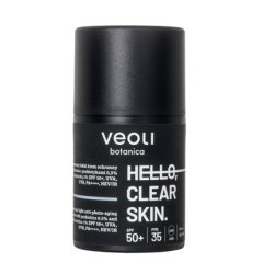 Veoli Botanica Hello Clear Skin Broad Spectrum Lightweight Protective Cream Spf50 50ml