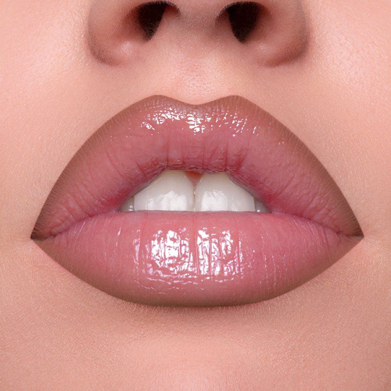 Mulac Cosmetics Viral Kit - Lip Pencil Crunmble Nude 13 and Tinted Lip Oil Liquid Glaze 01