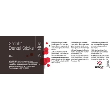 Xmile Plus Dental Bars L 15x480g