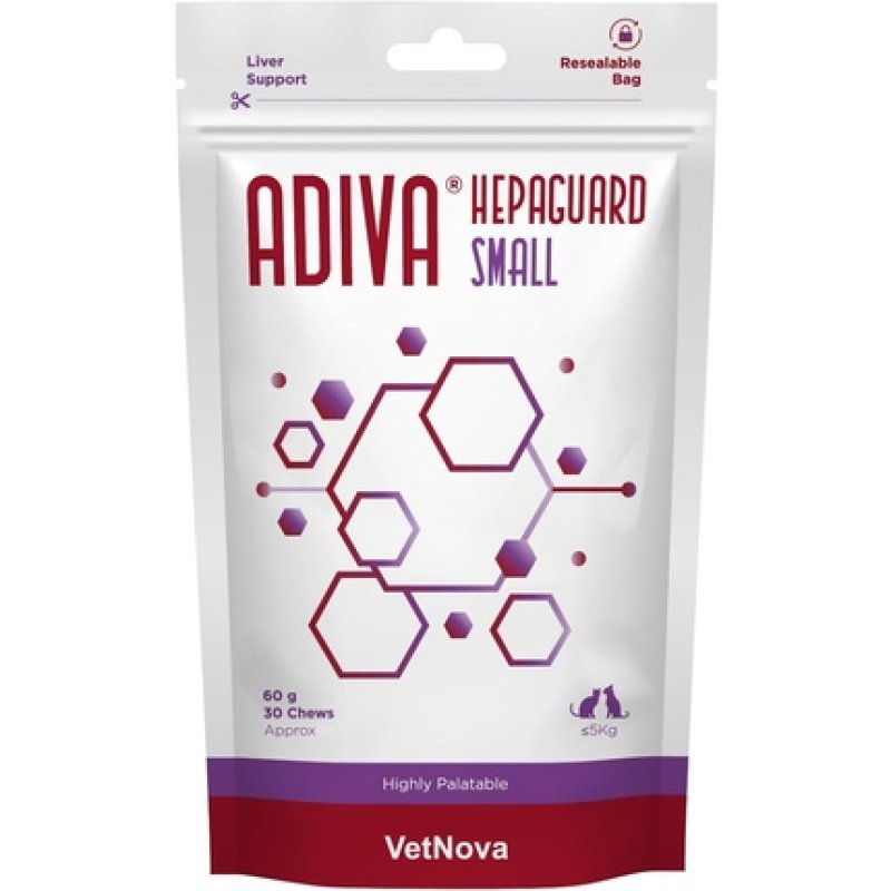 Vetnova Adiva Hepaguard Small 30 Chews