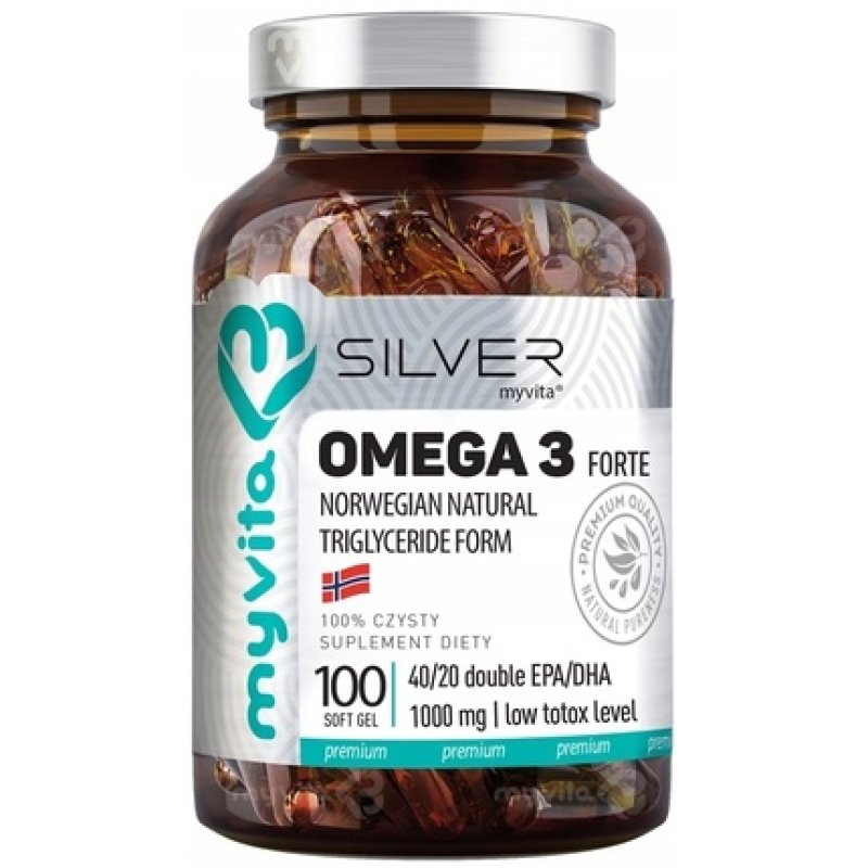 Myvita Omega 3 Forte Capsules - 100 Count