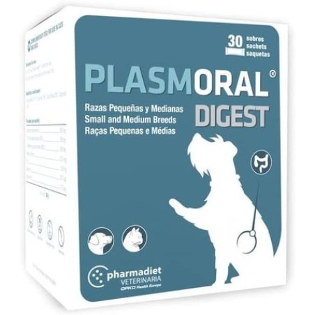 Pharmadiet Plasmoral Digest for Small and Medium Breeds 30 Envelopes
