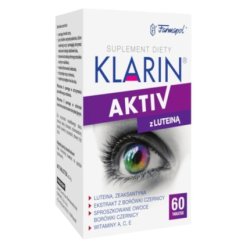 Klarin Activ Healthy Eyes Vision Visual Acuity Blueberry 60 Tablets