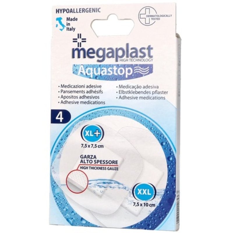 Fornor Megaplast Waterproof Plaster - Pack of 4