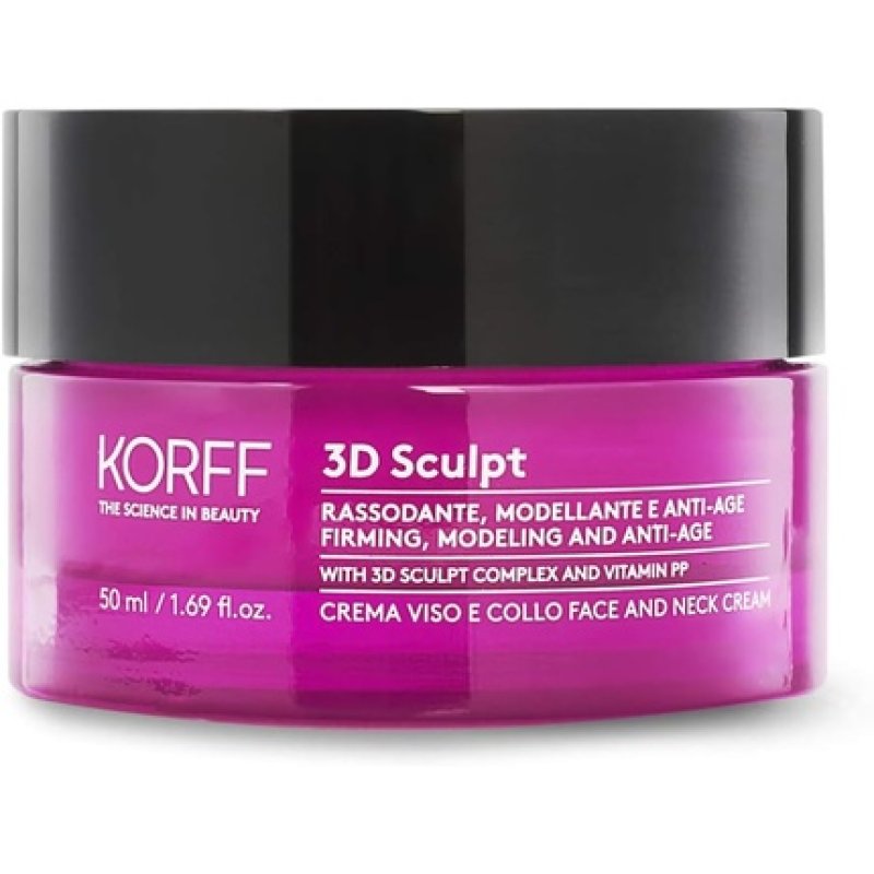 KORFF 3D Sculpt Anti-Wrinkle Face and Neck Cream 50ml