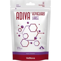 Adiva Hepaguard Large Chews 30 Count