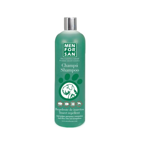 Menforsan Insect Repellent 1000 ml Chien Shampoing