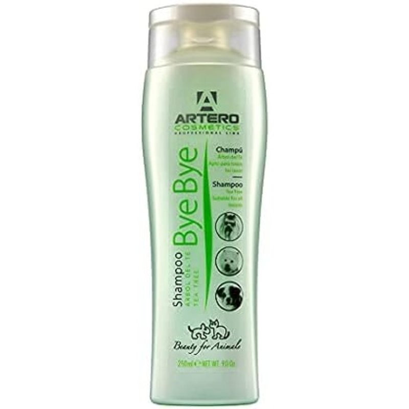 Artero Bye Bye Dog Shampoo with Tea Tree Anti-Itching and Soothing Effect