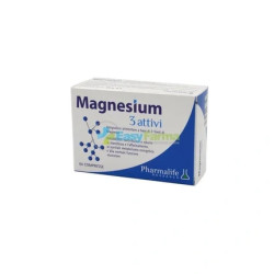 Pharmalife Research Magnesium 3 Active Supplement For Fatigue And Tiredness - 60 Tablets