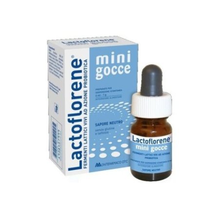 LACTOFLORENE Lactoflorene Mini Drops Probiotics Supplement 6ml