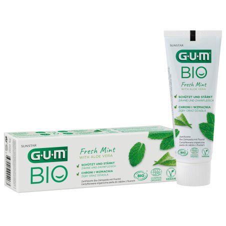 GUM BIO Dentifrice anti plaque 75 ml