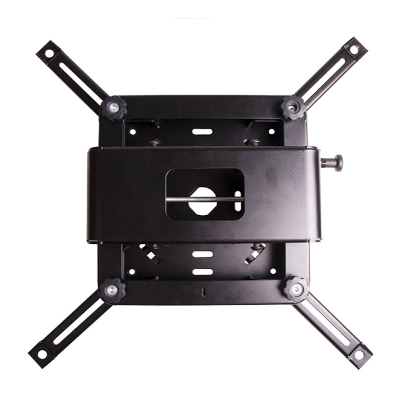 B-Tech SYSTEM 2 - Heavy Duty Projector Ceiling Mount with Micro-adjustment - 1m Ø50mm Pole