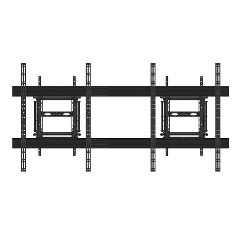 B-Tech SYSTEM X - Full Service Heavy Duty Wall Mount For XXL Displays