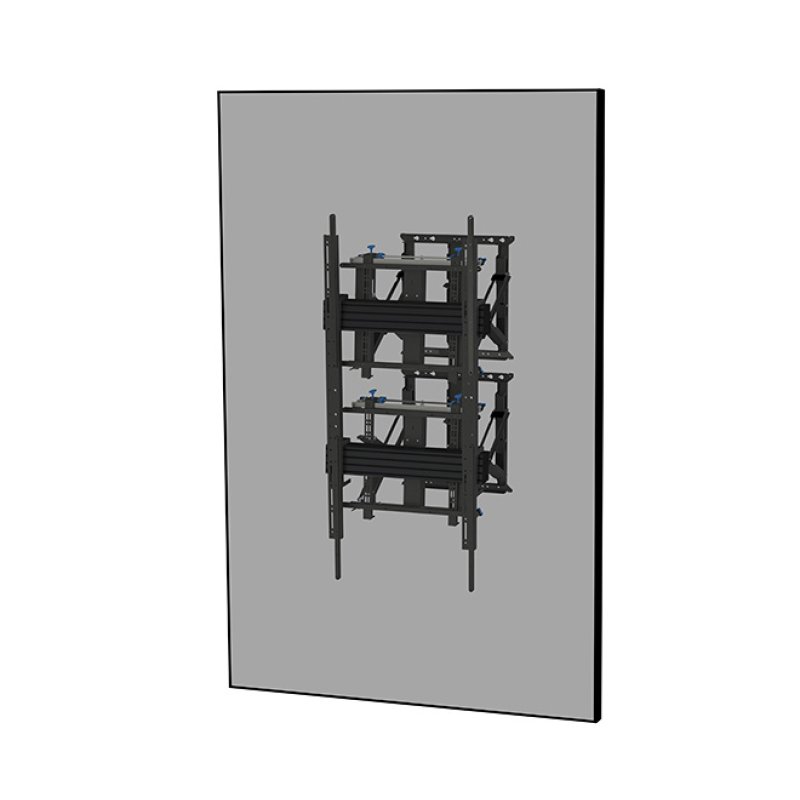 B-Tech SYSTEM X - Soft-Open Full Service Portrait Wall Mount For LG 110UM5J-B