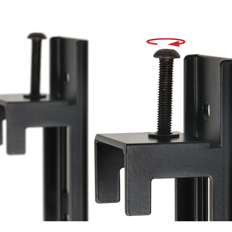 B-Tech BTF843 2,16 m (85") Noir, Argent