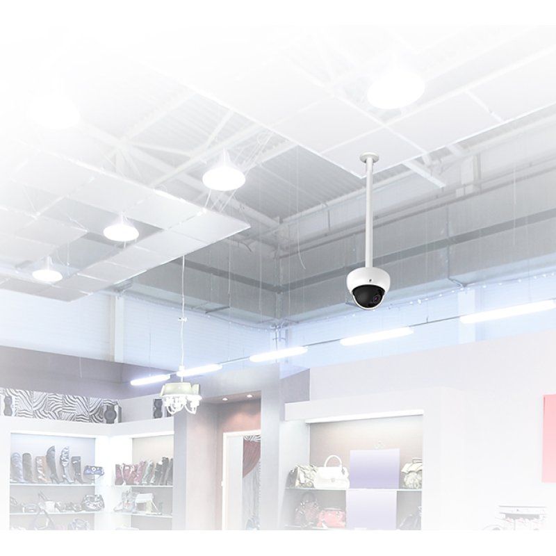 B-Tech SYSTEM V - Fixed Ceiling Mount for Ø38mm Poles